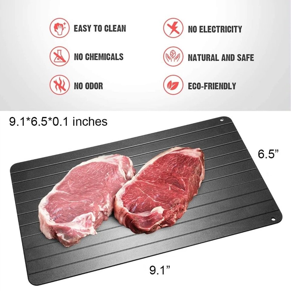 Fast Defrosting Tray Meat Thawing Plate For Frozen Food 5