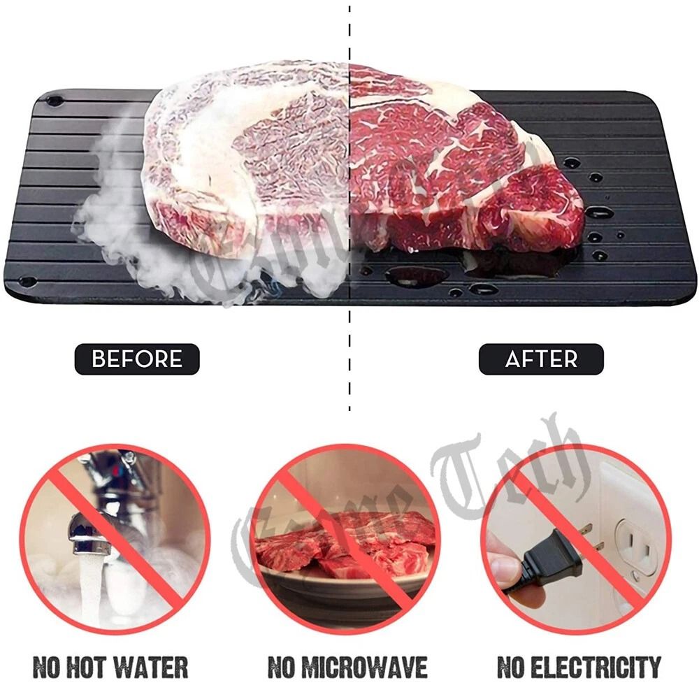 Fast Defrosting Tray Meat Thawing Plate For Frozen Food 6
