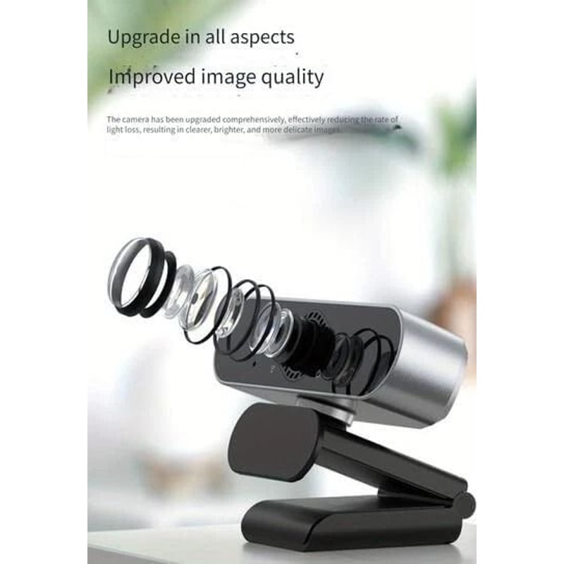 USB Webcam With Microphone For PC Laptop And Video Calls 2