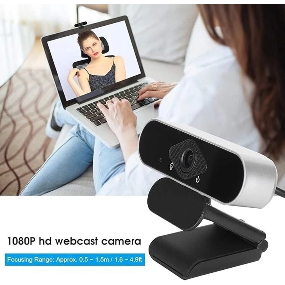 USB Webcam With Microphone For PC Laptop And Video Calls 5