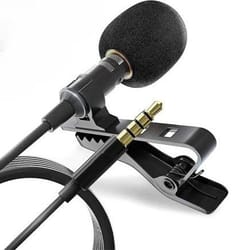 clip on lavalier microphone for iphone android recording