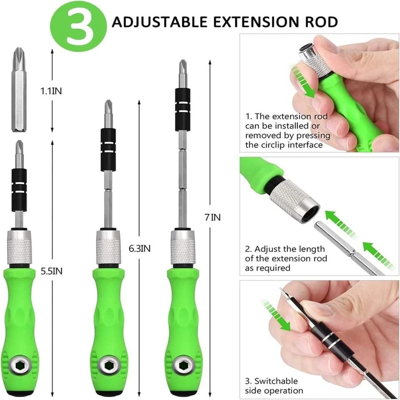 Magnetic Precision Torx Screwdriver Set 1