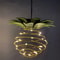 Solar Pineapple Wind Chimes Color Changing LED Hanging Garden Light 10