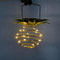 Solar Pineapple Wind Chimes Color Changing LED Hanging Garden Light 2