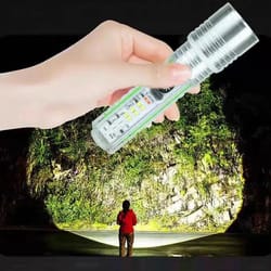 rechargeable led tactical flashlight for camping and outdoor use