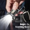 Rechargeable Mini Keychain Flashlight USB Pocket Torch For Camping 5