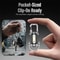 Rechargeable Mini Keychain Flashlight USB Pocket Torch For Camping 6