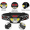 Rechargeable LED Headlamp Waterproof USB Head Torch 9
