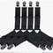 Adjustable Bed Sheet Holder Straps With Triangle Mattress Grippers 3