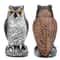 Realistic Owl Decoy Bird Deterrent For Garden Yard Patio 6