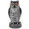 Realistic Owl Decoy Bird Deterrent For Garden Yard Patio 0