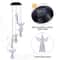 Solar Angel Wind Chimes With Color Changing LED Lights For Garden Decor 2