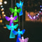 Solar Angel Wind Chimes With Color Changing LED Lights For Garden Decor 7