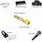 Gold Plated Male To Female Stereo Headphone Audio Adapter 3
