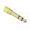 Gold Plated Male To Female Stereo Headphone Audio Adapter 0