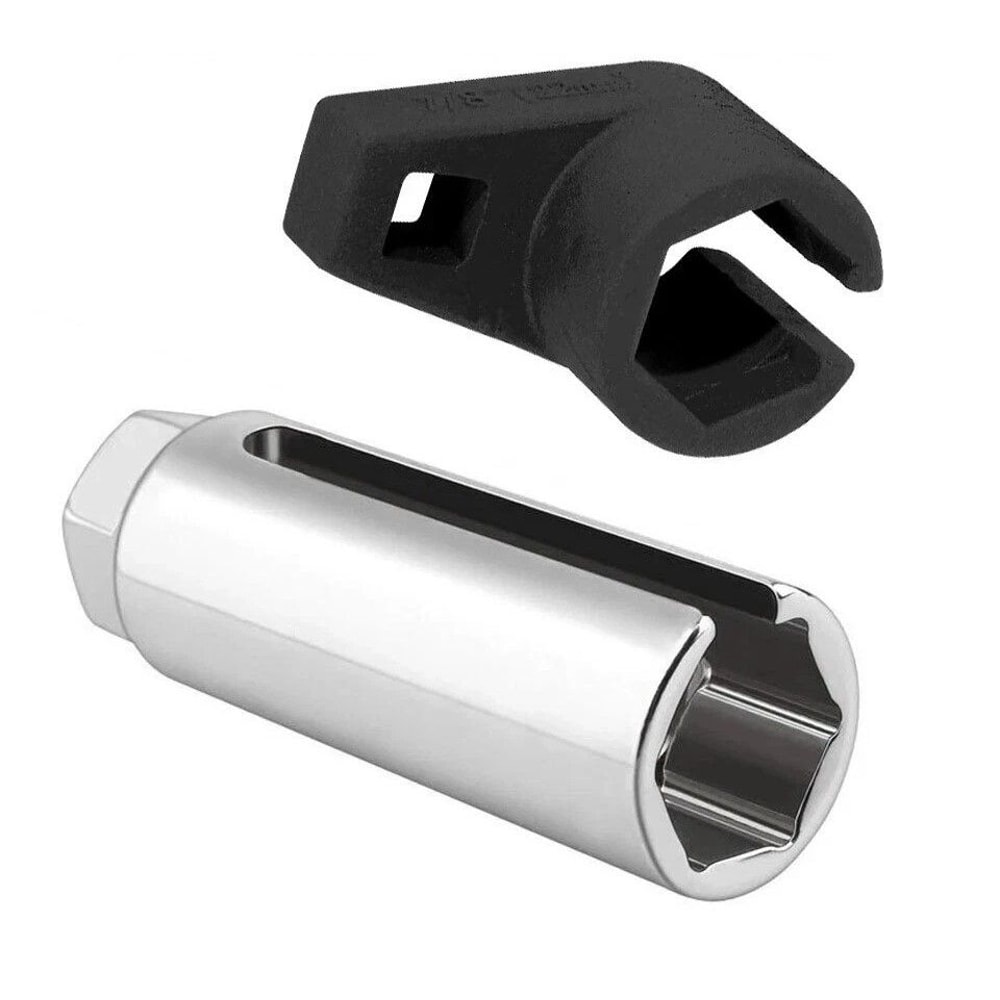 2Pc O2 Oxygen Sensor Socket Set Drive Removal Tool 0