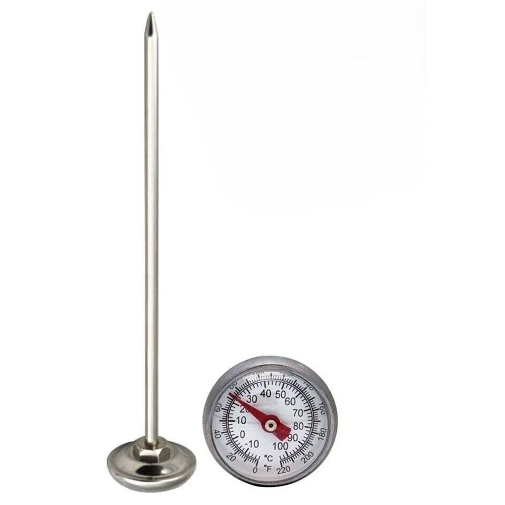 Stainless Steel Pocket Meat Thermometer For BBQ Cooking 0