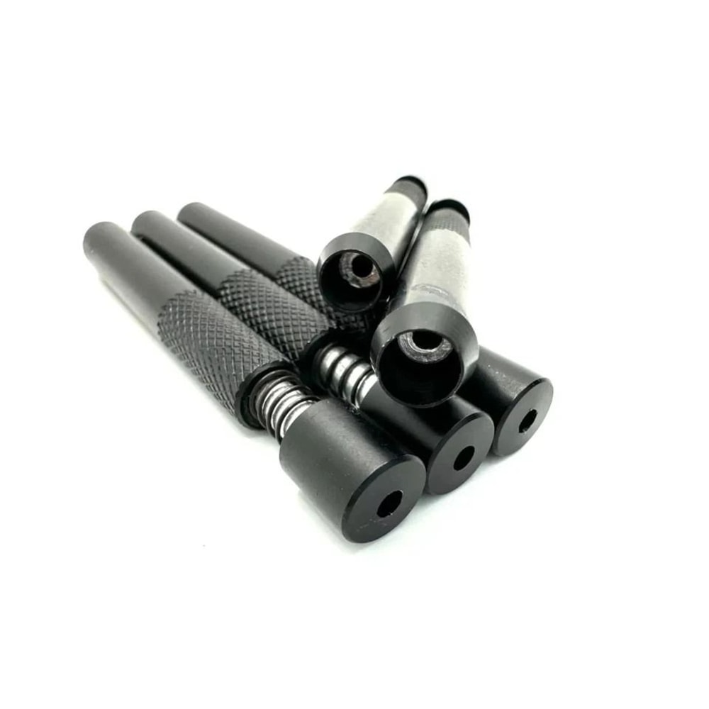 SelfCleaning Metal One Hitter Dugout Pipe Compact One Hitter Pipe For Discreet Smoking 0