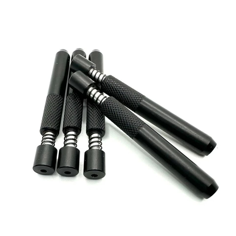 SelfCleaning Metal One Hitter Dugout Pipe Compact One Hitter Pipe For Discreet Smoking 1