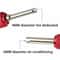 Dual Schrader Valve Core Remover Tool For AC HVAC And Tire Repair 3
