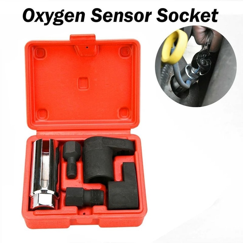 Oxygen Sensor Socket Set With Thread Chasers For O2 Sensor Removal 5