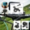 Bike Handlebar Mount Clamp For Bicycle And Motorcycle Action Cameras 4