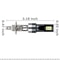 H1 LED Headlight Bulbs White Conversion Kit 1