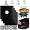 Reusable Gas Stove Burner Covers Non Stick Stove Top Protector Liners 9