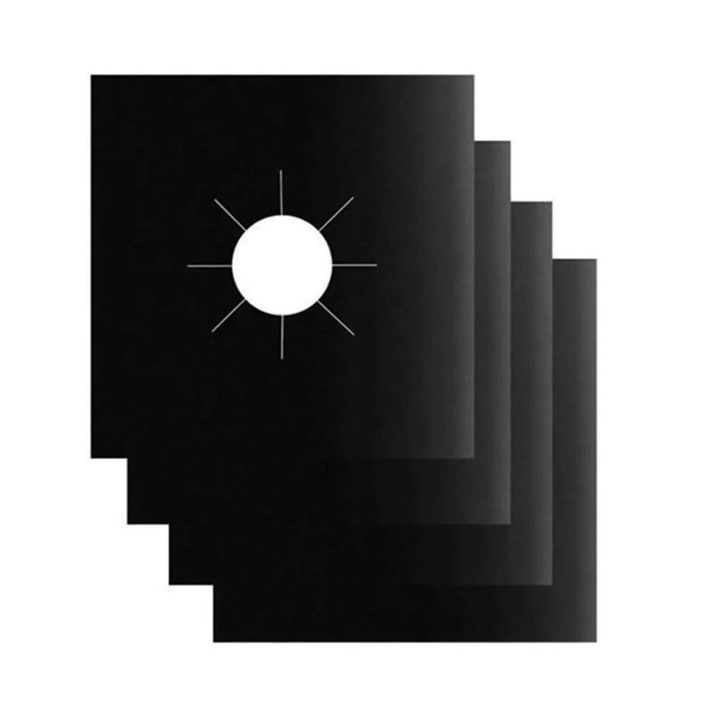 Reusable Gas Stove Burner Covers Non Stick Stove Top Protector Liners 0