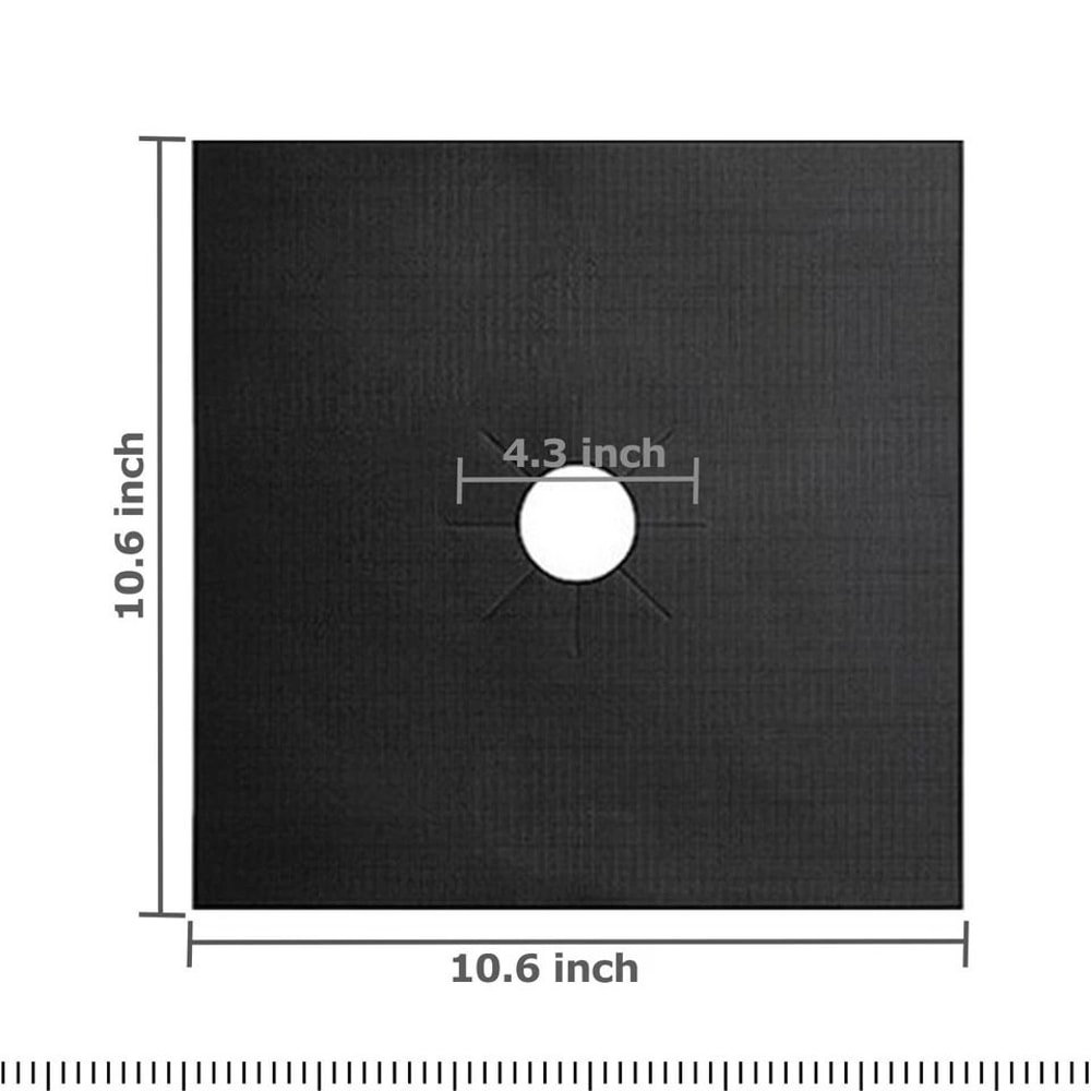 Reusable Gas Stove Burner Covers Non Stick Stove Top Protector Liners 1