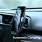 Auto OneHanded Car Wireless Charger Stand Fast Charging Auto Release Phone Holder 2