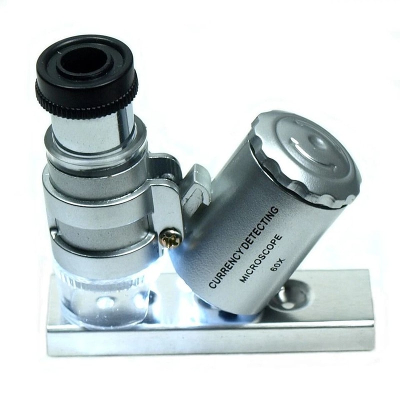 Portable Diamond Tester With Illuminated Loupe Complete Jewelry Tool Kit For Professionals 2