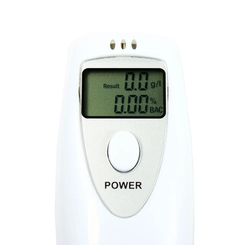 Portable Alcohol Breathalyzer With LCD Display Accurate Breath Tester For Safe Driving 1