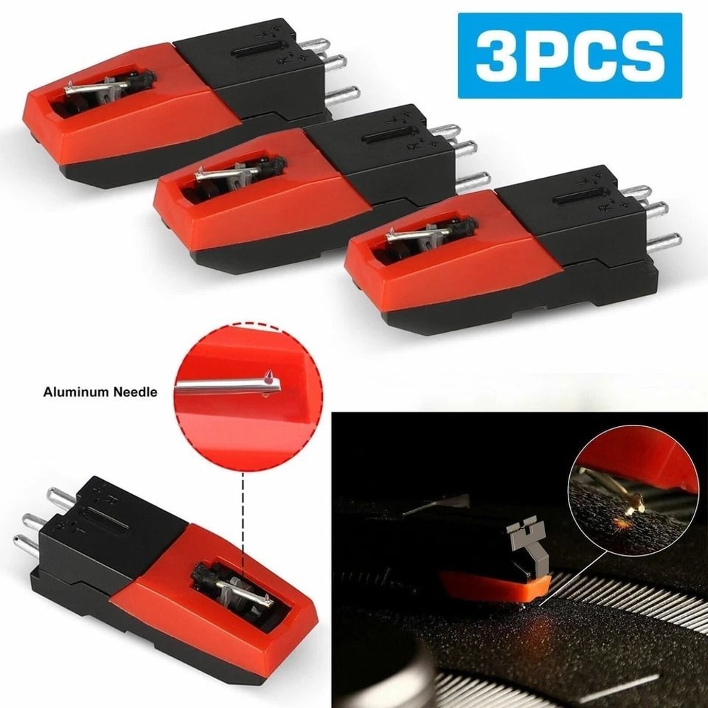 Phonograph Needle Set For Record Players Dynamic Magnetic Cartridge Pickup 1