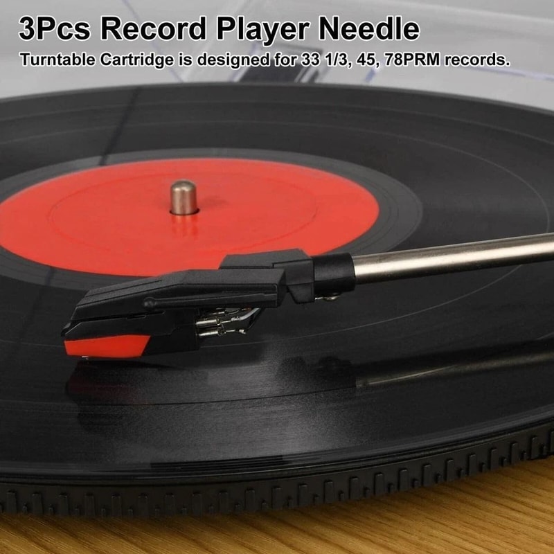 Phonograph Needle Set For Record Players Dynamic Magnetic Cartridge Pickup 5