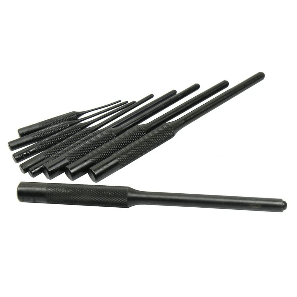 Forged Steel Punch Set For Gunsmithing Tools Roll Pin Pilot Punches With Durable Carrying Case 0
