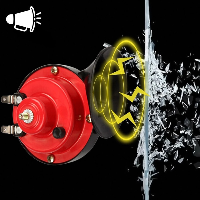 Super Train Horn For Trucks SUVs Cars Motorcycles Universal Air Horn 8