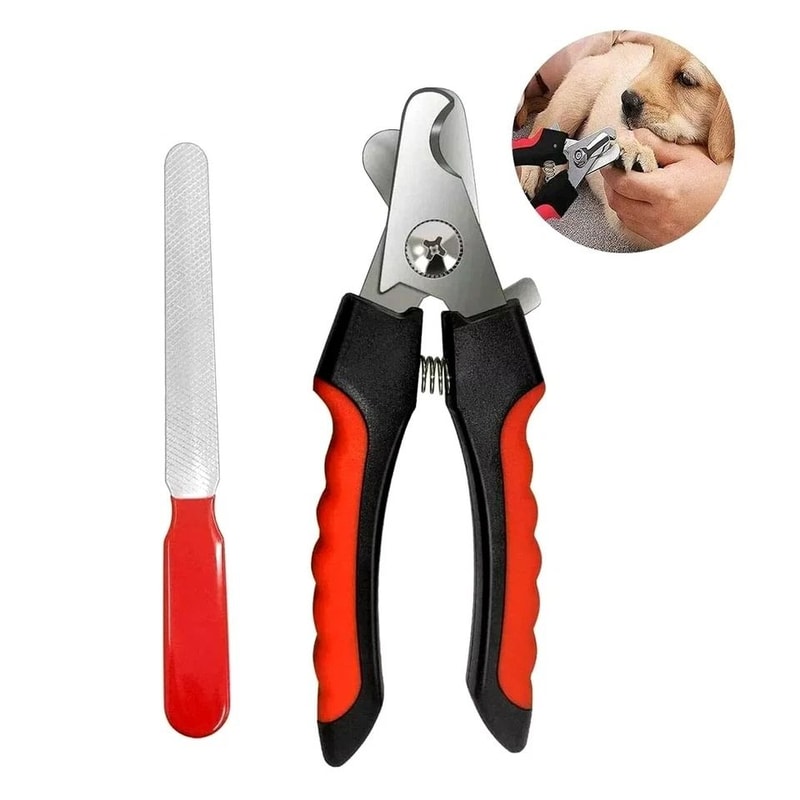 Professional Dog Nail Clippers Heavy Duty Pet Grooming Scissors For Safe Precise Trimming 0