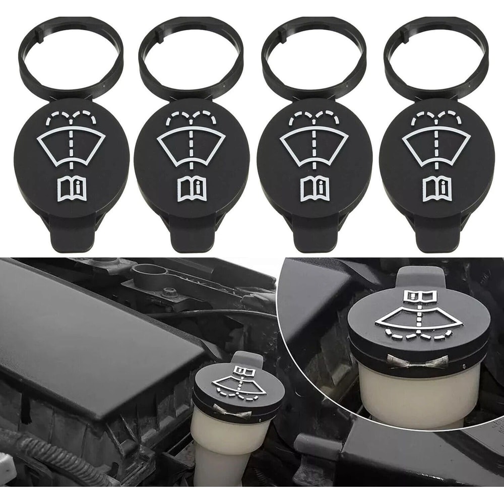 Windshield Wiper Washer Fluid Reservoir Cap Cover Durable Replacement For Car Maintenance 0