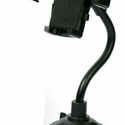 universal adjustable car phone mount gooseneck cup holder cradle for smartphones