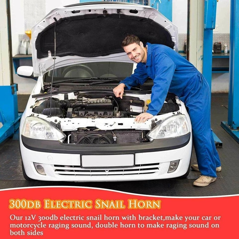 Super Loud Train Horn Waterproof Electric Horn For Motorcycle Car Truck SUV And Boat 2