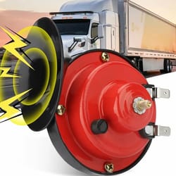super loud train horn waterproof electric horn for motorcycle, car, truck, suv, and boat