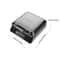 Square Belgian Waffle Maker Stainless Steel Dishwasher Safe 0