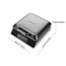 Square Belgian Waffle Maker Stainless Steel Dishwasher Safe 0