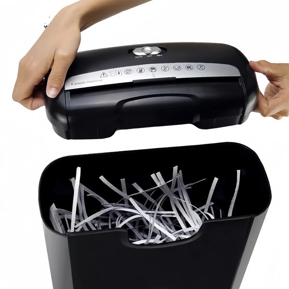 Heavy Duty Electric Paper Shredder For Home Office Credit Card CDDVD Shredding 2
