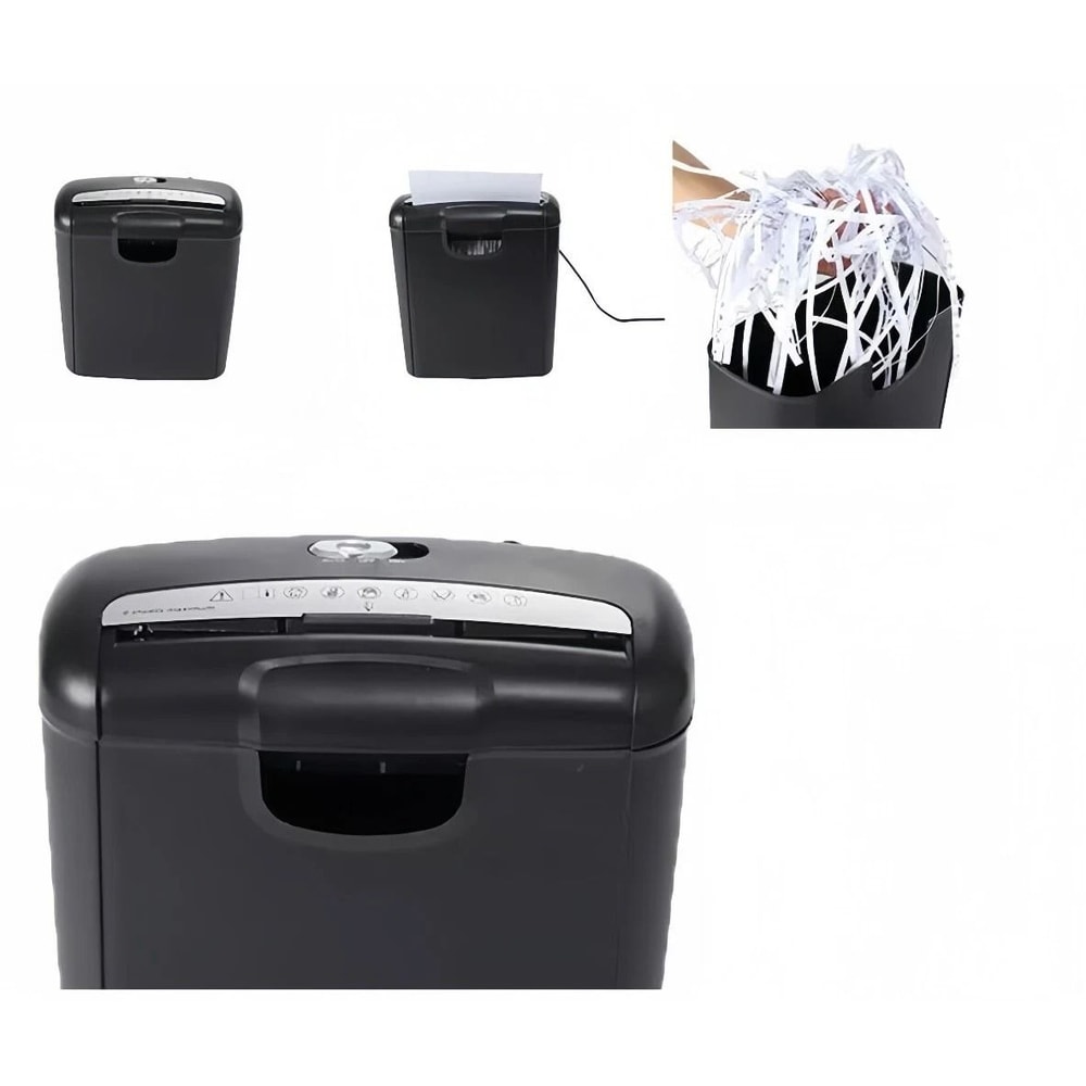 Heavy Duty Electric Paper Shredder For Home Office Credit Card CDDVD Shredding 6