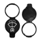 Black Car Windshield Washer Fluid Reservoir Tank Cap Durable Lid Cover For Reliable Performance 0