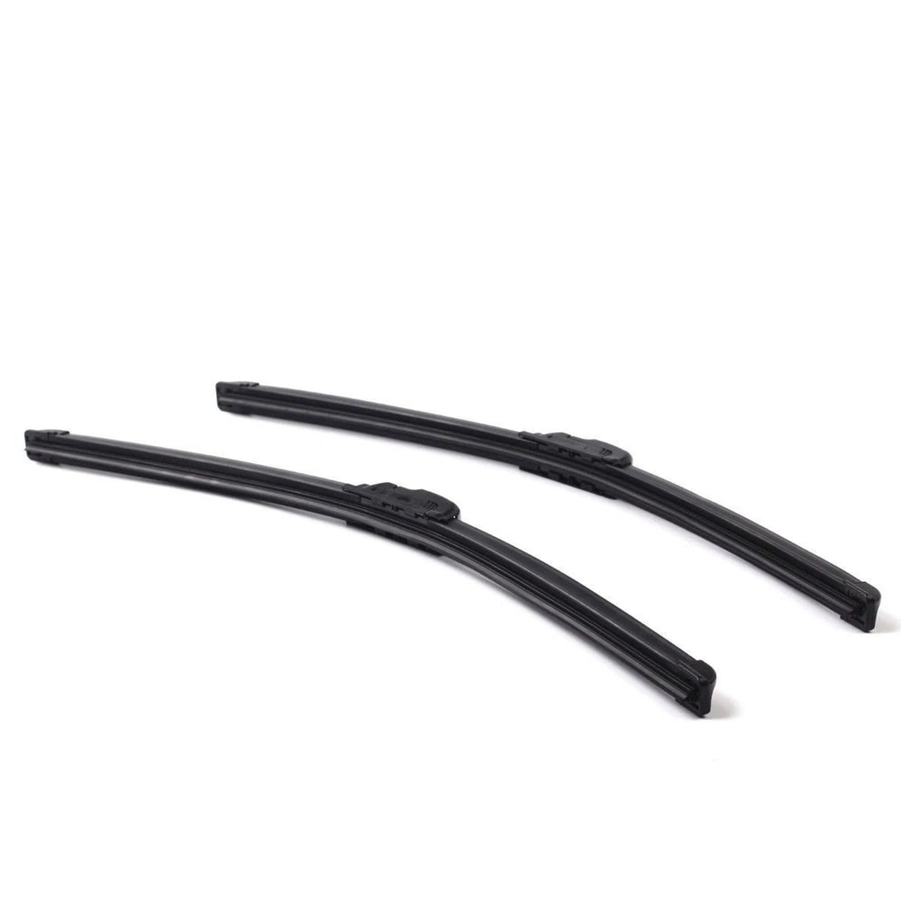 Premium Windshield Wiper Blades Hybrid Silicone JHook AllSeason Performance 0
