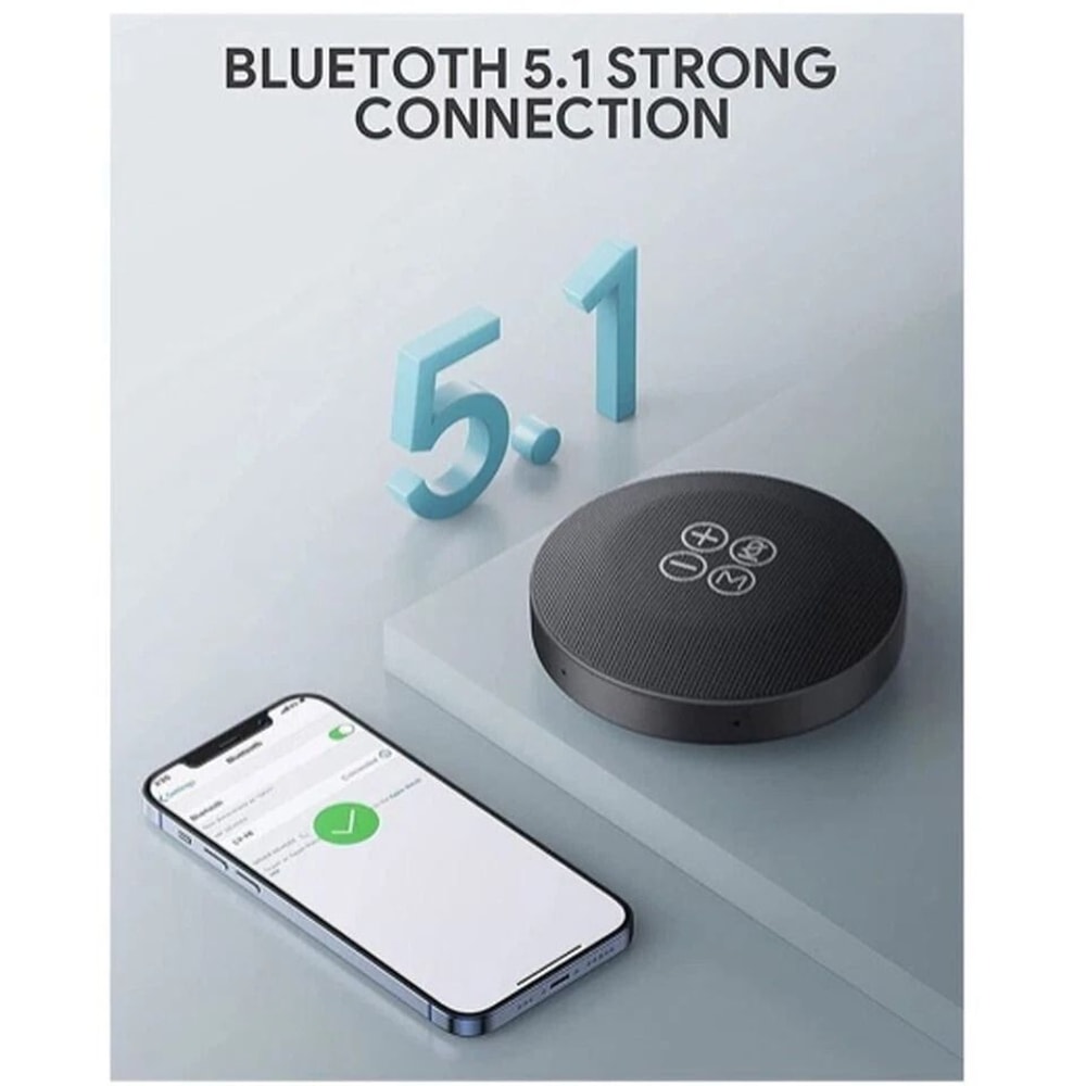 Portable Bluetooth Speakerphone For Clear Conference Calls 1