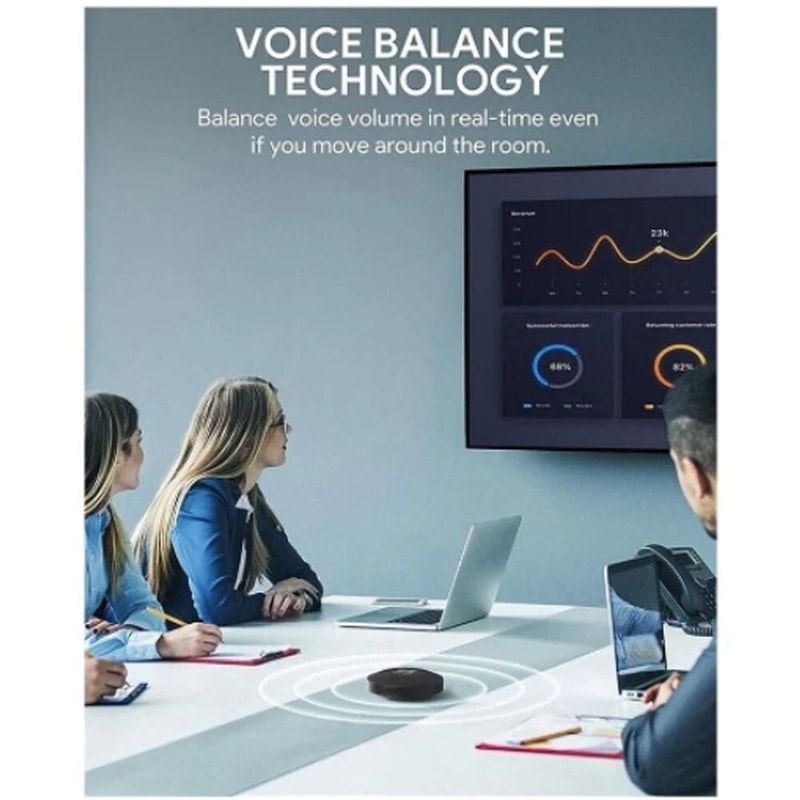 Portable Bluetooth Speakerphone For Clear Conference Calls 4